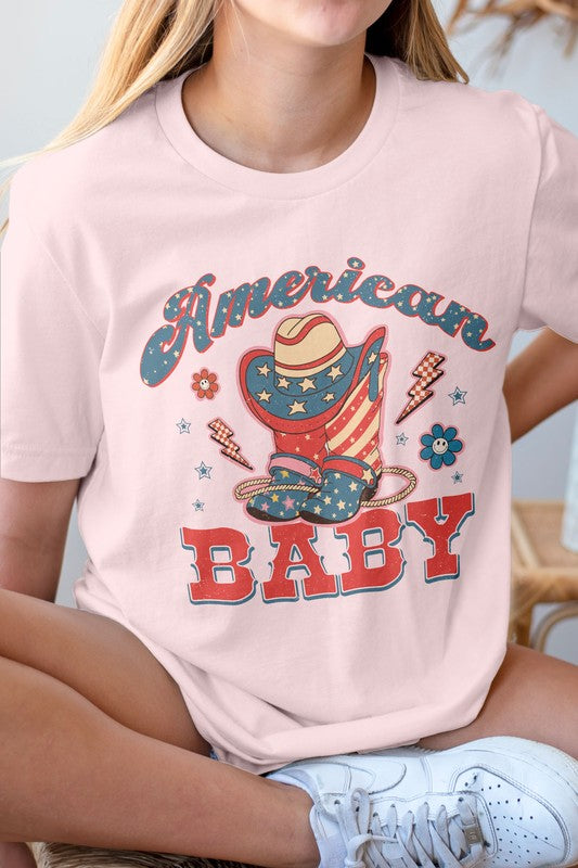 American Baby, 4th of July Graphic Tee