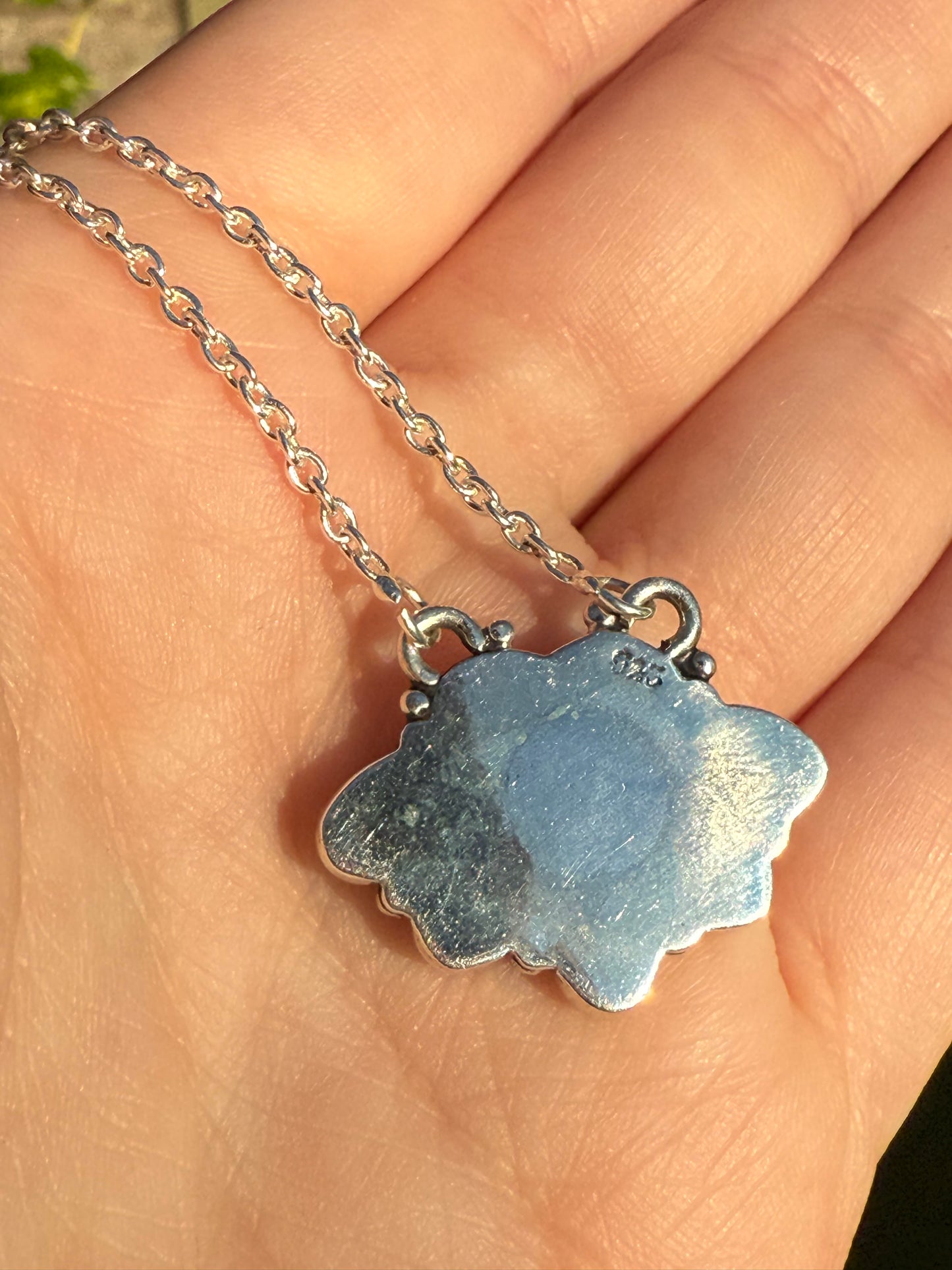 Neon Yellow Balloon Opal Heart Pendant Necklace with 925 Sterling Silver