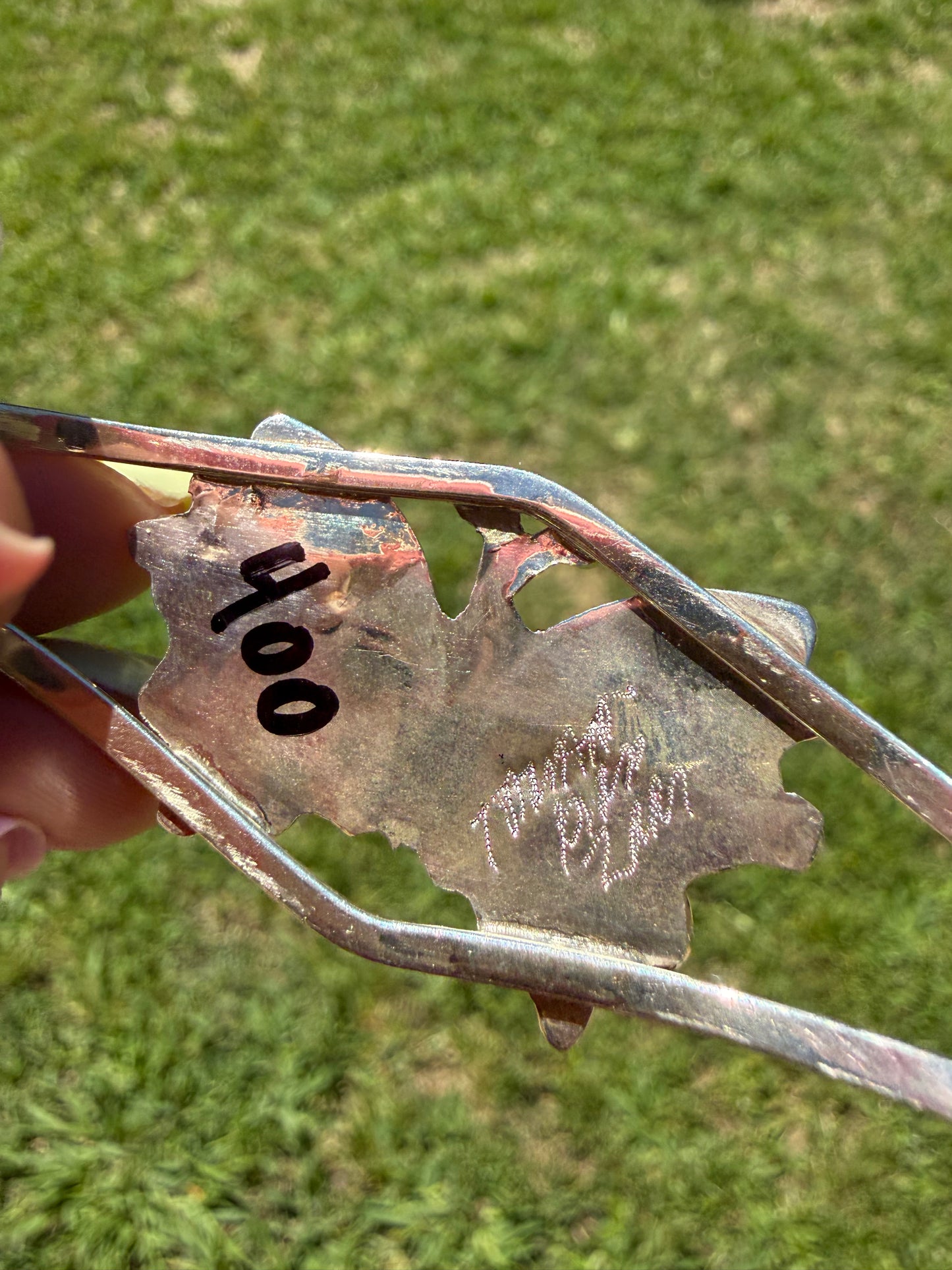 Zuni Multi Stone Butterfly Sterling Silver Cuff Bracelet