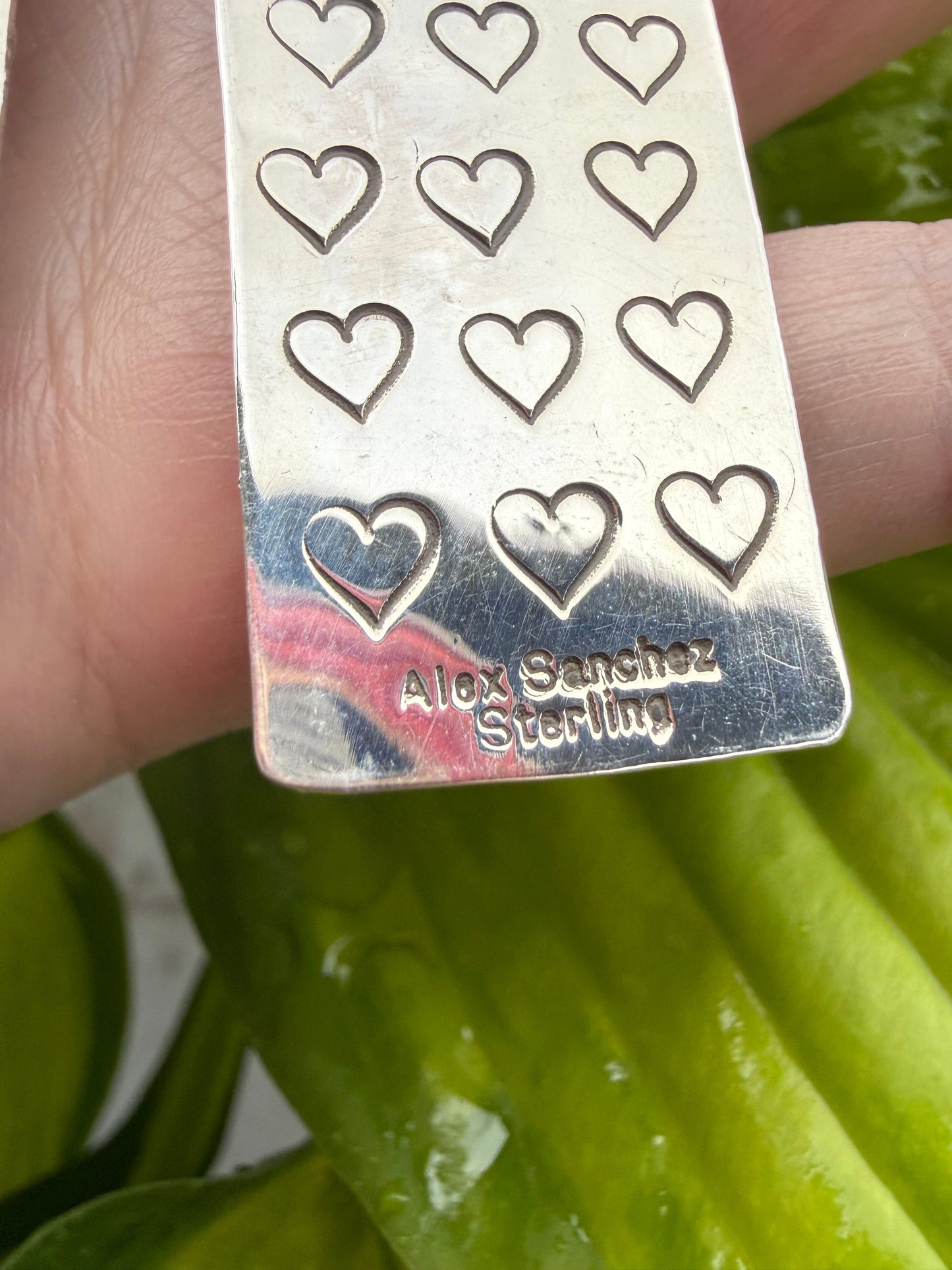 Navajo Turquoise Storyteller Pendant By Alex Sanchez