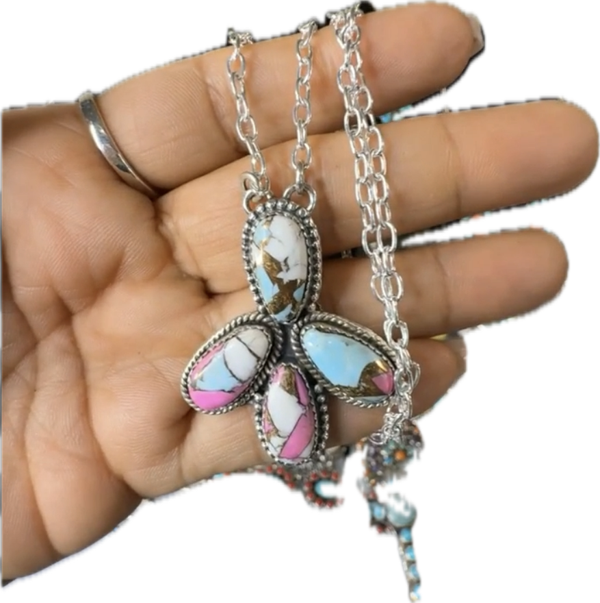 Cotton Candy Statement Necklace