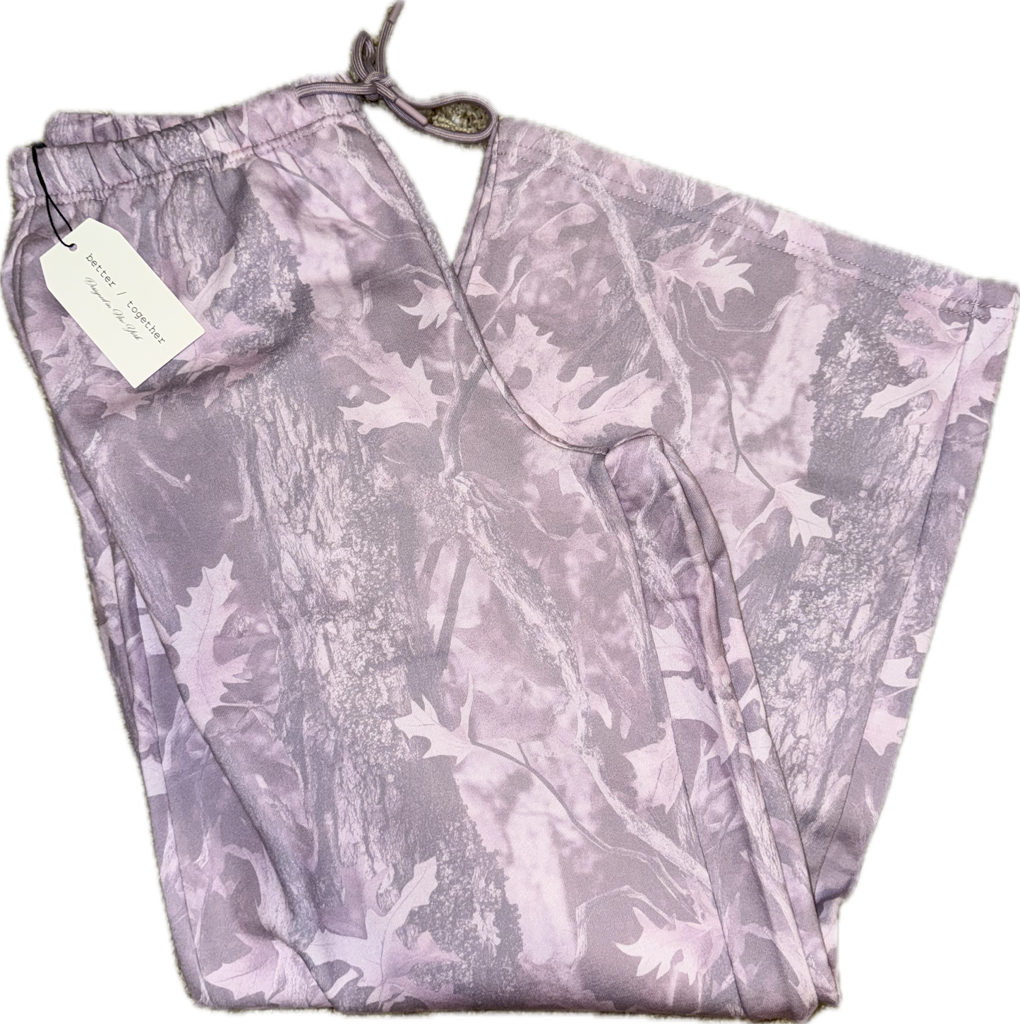 Purple Camo Sweatpants