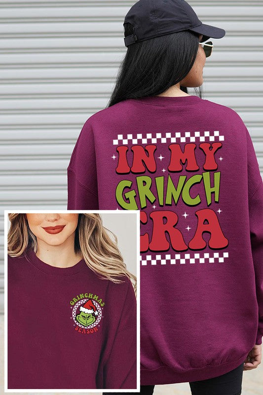 GRINCHMAS ERA UNISEX FLEECE SWEATSHIRT