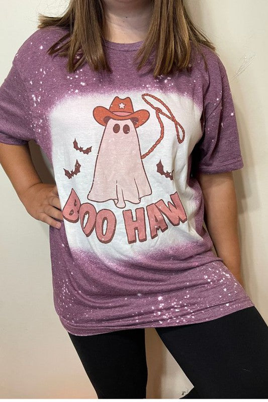 Boo Haw Halloween Graphic Tee