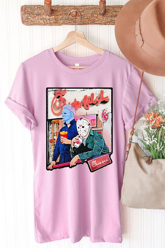 THE PLUG JASON AND MICHAEL MYERS UNISEX SHORT SLEEVE