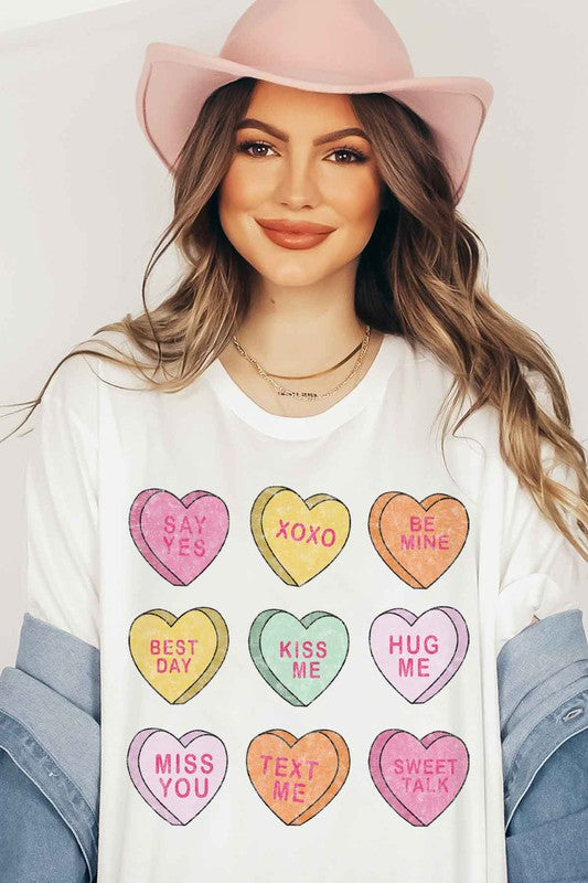 VALENTINE CANDY GRAPHIC TEE / T-SHIRT