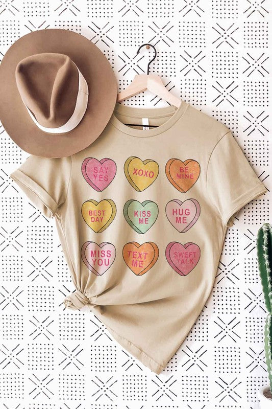 VALENTINE CANDY GRAPHIC TEE / T-SHIRT