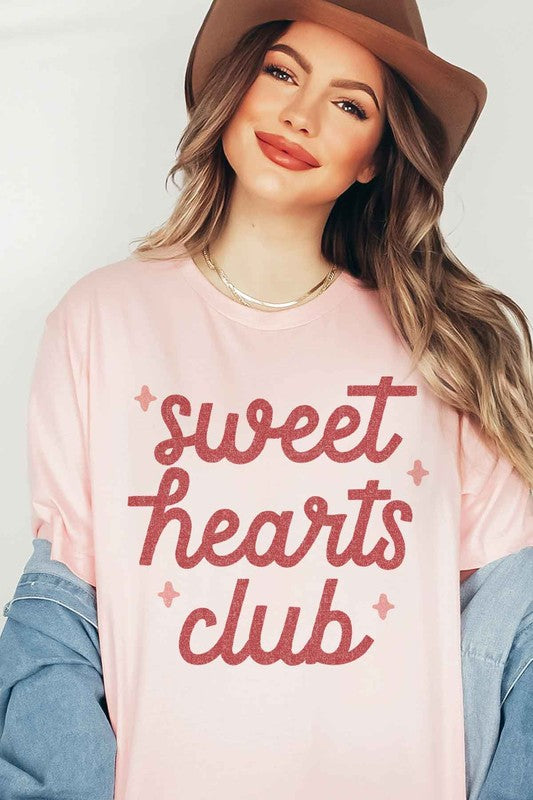 SWEET HEARTS CLUB GRAPHIC TEE