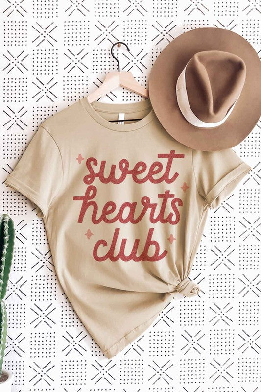 SWEET HEARTS CLUB GRAPHIC TEE