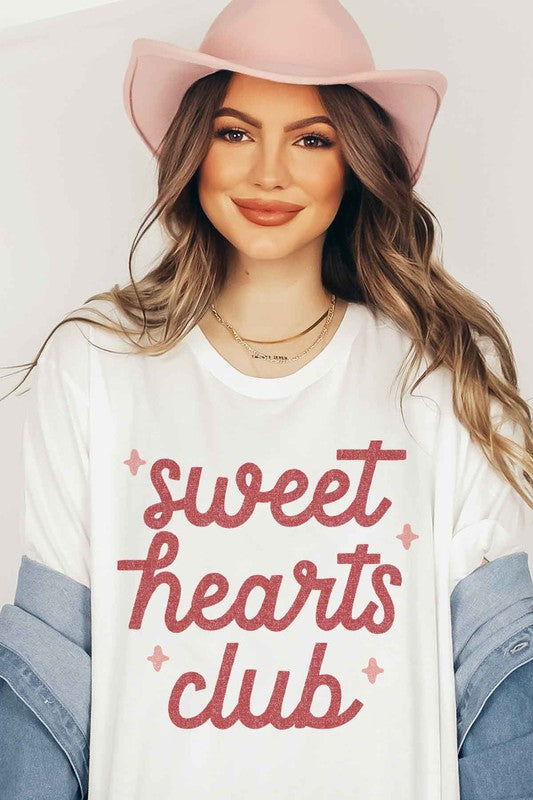 SWEET HEARTS CLUB GRAPHIC TEE