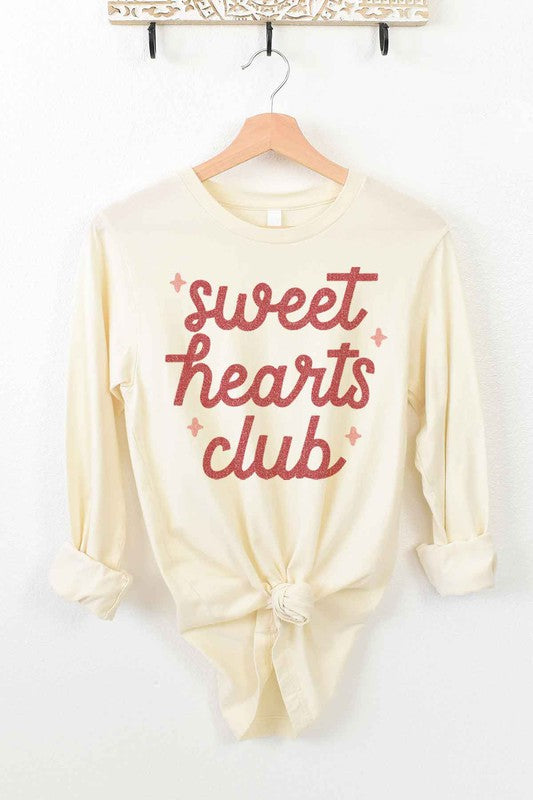 SWEET HEARTS CLUB LONG SLEEVE TEE