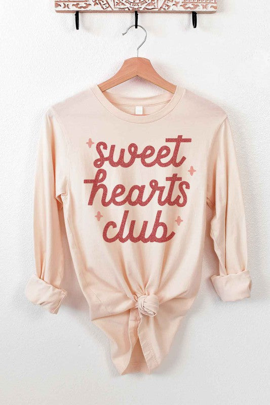 SWEET HEARTS CLUB LONG SLEEVE TEE