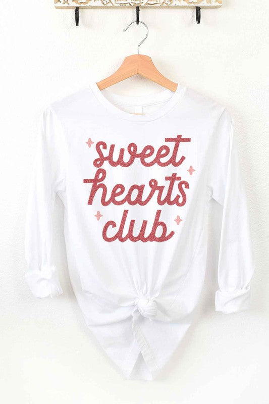 SWEET HEARTS CLUB LONG SLEEVE TEE