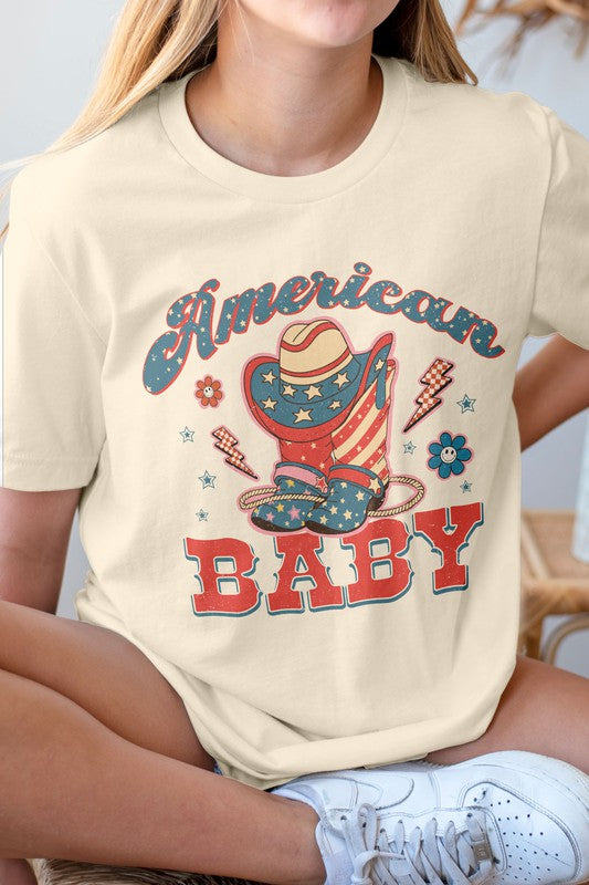 American Baby, 4th of July Graphic Tee