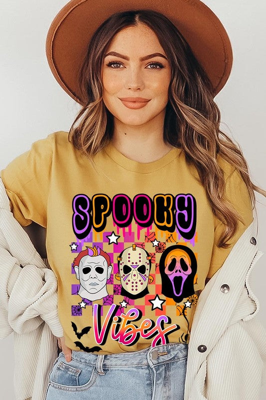 SPOOKY VIBES UNISEX SHORT SLEEVE