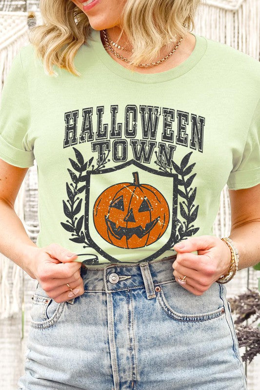 HALLOWEEN TOWN OVERRATED UNISEX SHORT SLEEVE TSHIRT