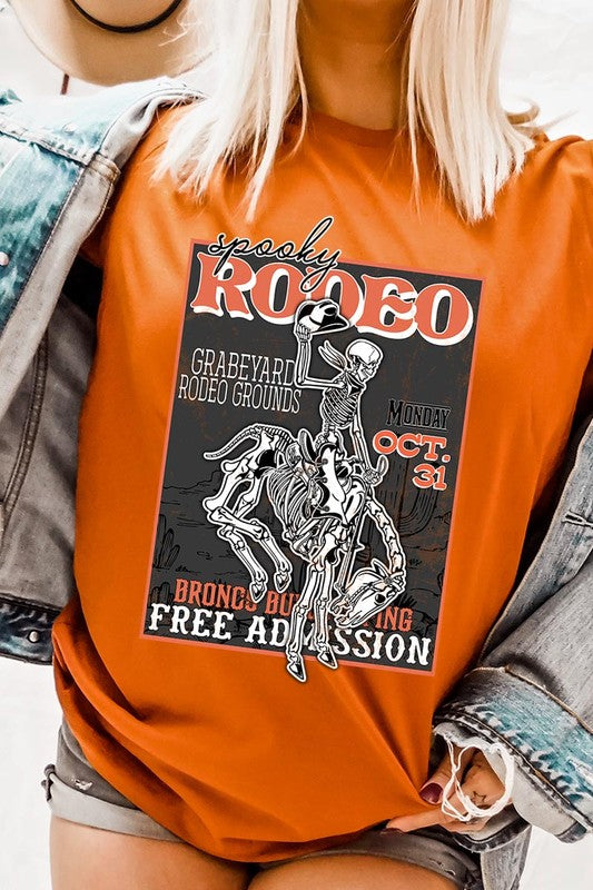 SPOOKY RODEO UNISEX SHORT SLEEVE