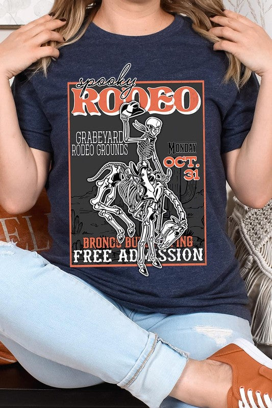 SPOOKY RODEO UNISEX SHORT SLEEVE