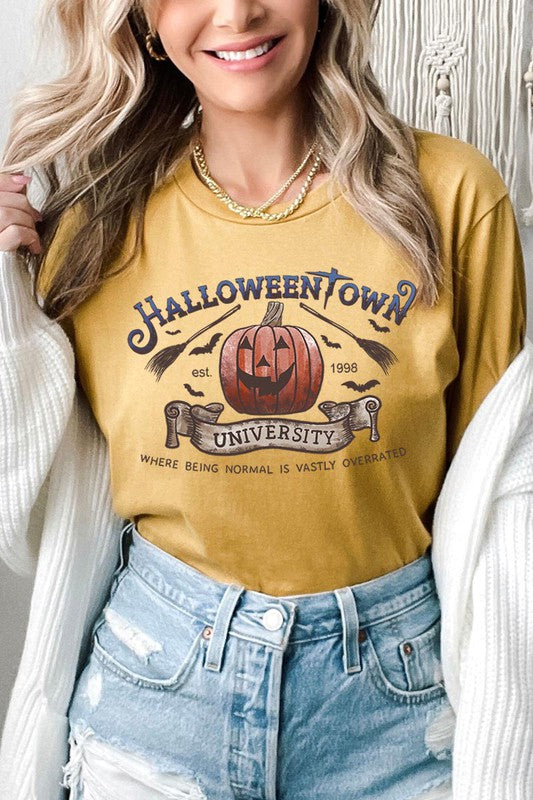 HALLOWEEN TOWN UNIVERSITY UNISEX SHORT SLEEVE