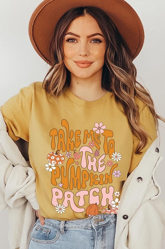 TAKE ME TO THE PUMPKIN PATCH UNISEX SHORT SLEEVE