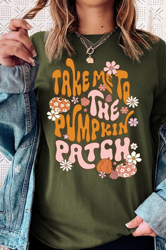 TAKE ME TO THE PUMPKIN PATCH UNISEX SHORT SLEEVE