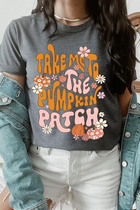 TAKE ME TO THE PUMPKIN PATCH UNISEX SHORT SLEEVE