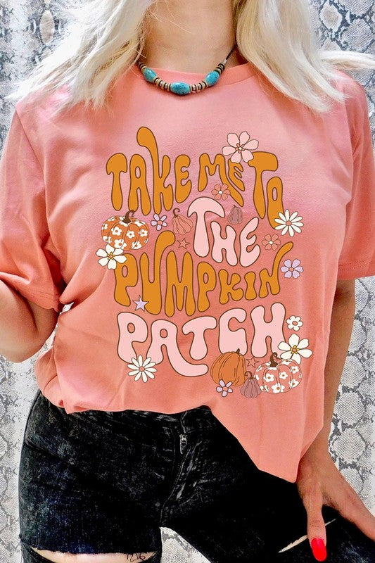 TAKE ME TO THE PUMPKIN PATCH UNISEX SHORT SLEEVE