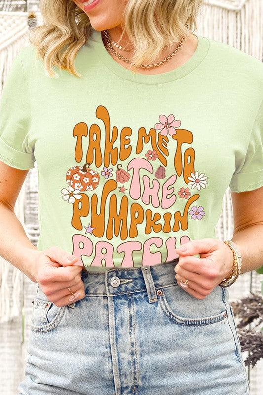 TAKE ME TO THE PUMPKIN PATCH UNISEX SHORT SLEEVE