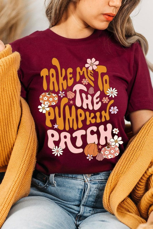 TAKE ME TO THE PUMPKIN PATCH UNISEX SHORT SLEEVE