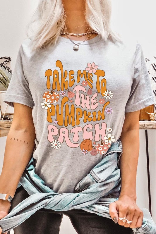 TAKE ME TO THE PUMPKIN PATCH UNISEX SHORT SLEEVE