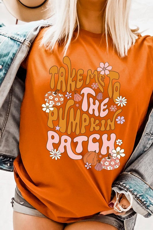 TAKE ME TO THE PUMPKIN PATCH UNISEX SHORT SLEEVE