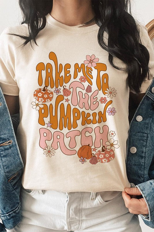 TAKE ME TO THE PUMPKIN PATCH UNISEX SHORT SLEEVE