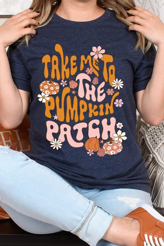 TAKE ME TO THE PUMPKIN PATCH UNISEX SHORT SLEEVE