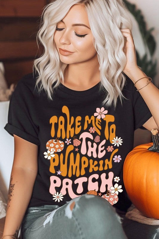 TAKE ME TO THE PUMPKIN PATCH UNISEX SHORT SLEEVE