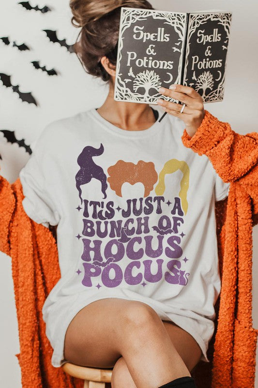 IT'S JUST A BUNCH OF HOCUS POCUS UNISEX SHORT SLEEVE