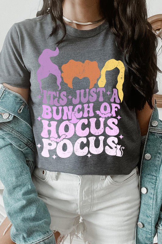 IT'S JUST A BUNCH OF HOCUS POCUS UNISEX SHORT SLEEVE