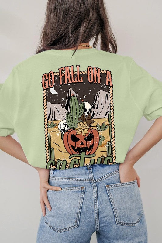 GO FALL ON A CACTUS UNISEX SHORT SLEEVE