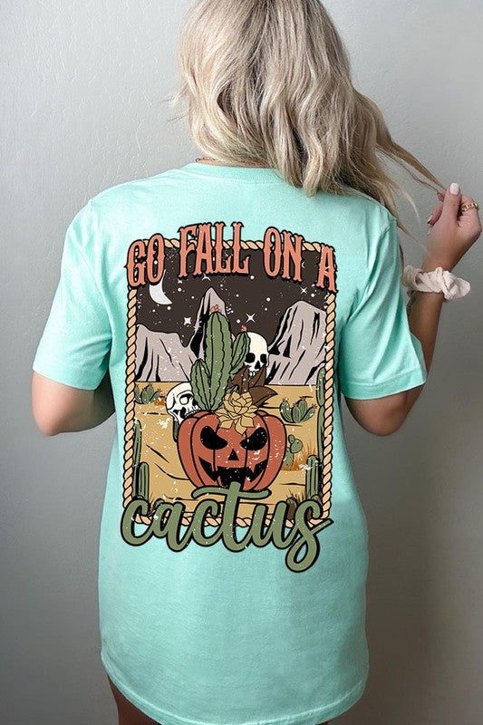 GO FALL ON A CACTUS UNISEX SHORT SLEEVE