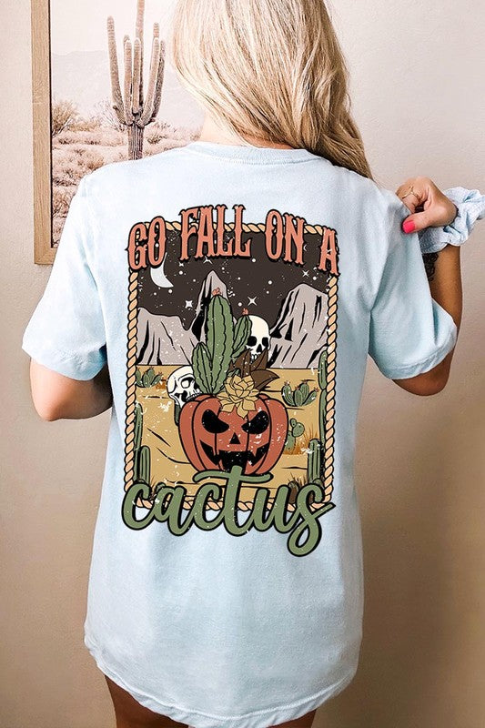 GO FALL ON A CACTUS UNISEX SHORT SLEEVE