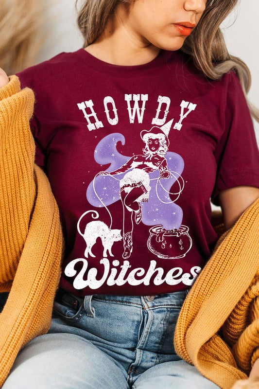 HOWDY WITCHES UNISEX SHORT SLEEVE