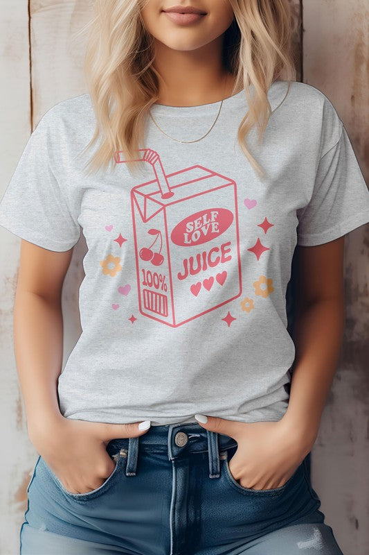 Self Love Juice Retro Valentine's Graphic Tee