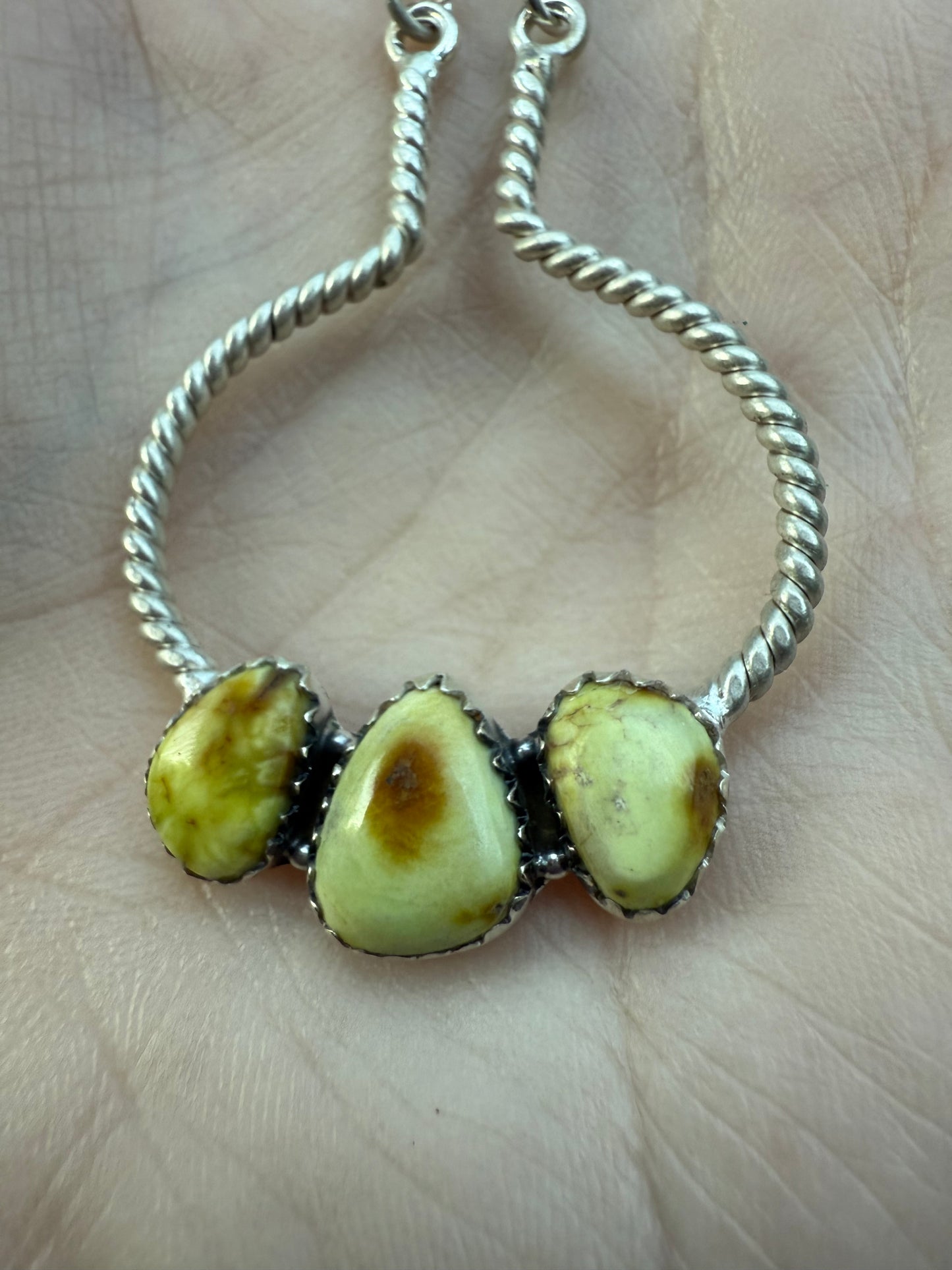 Palomino Rope Loop Sterling Silver Necklace