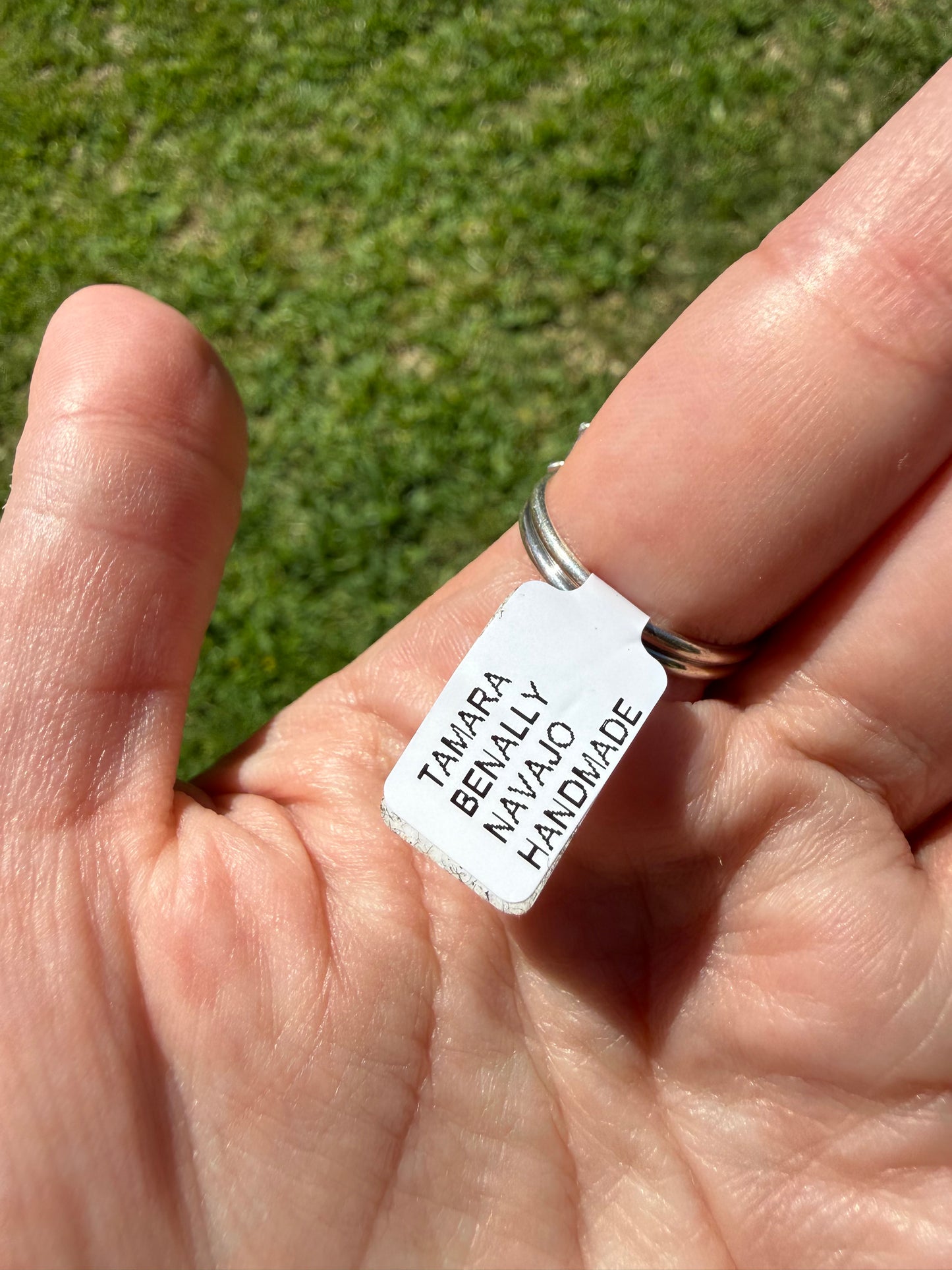 Navajo Multi Stone Cluster Sterling Silver Ring