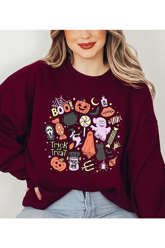 Halloween Mix! UNISEX FLEECE SWEATSHIRT