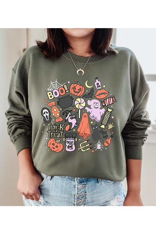 Halloween Mix! UNISEX FLEECE SWEATSHIRT