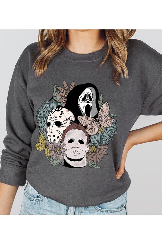 Jason, Fredy, Scream! FLEECE SWEATSHIRT