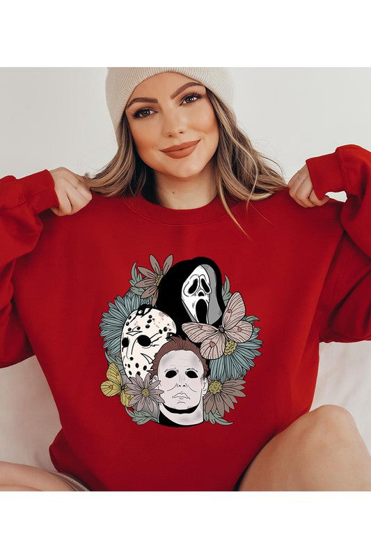 Jason, Fredy, Scream! FLEECE SWEATSHIRT