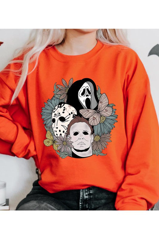 Jason, Fredy, Scream! FLEECE SWEATSHIRT