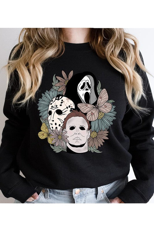 Jason, Fredy, Scream! FLEECE SWEATSHIRT