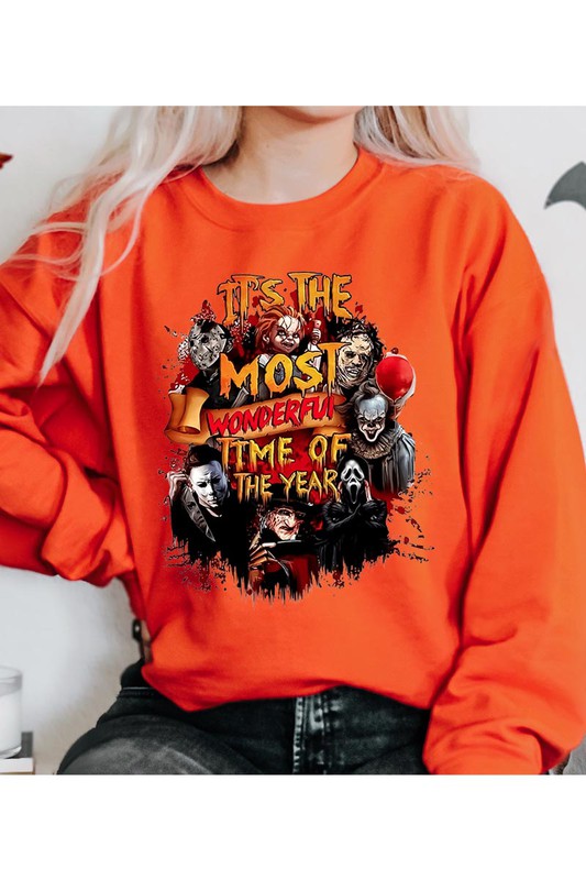 IT'S THE MOST WONDERFUL TIME OF THE YEAR UNISEX FLEECE SWEATSHIRT